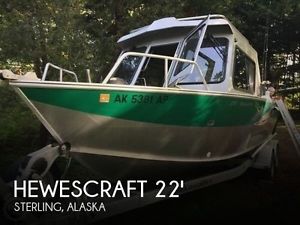 2015 Hewescraft 220 Ocean Pro Used