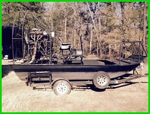 1990 AIRBOAT 15'6", POLYMERE BOTTOM,