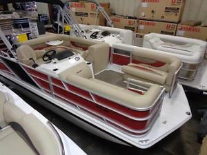 New 2016 Hurricane FD196RE3 Fun Deck Deckboat Yamaha VF115 single axle trailer