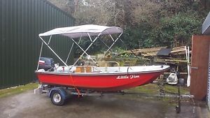 13ft dory power boat fishing speed boat