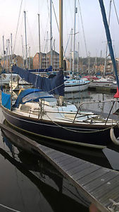 Hurley 22 fin keel yacht