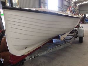 17' Timber Clinker Hull Open Boat