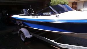 Cruisecraft Sabre 4.85 mtr with 90 hp 2 stroke Yamaha outboard