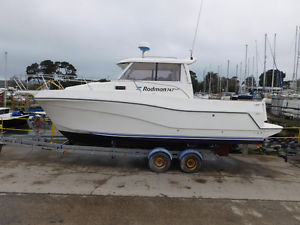 2002 RODMAN 747 PLUS WITH VOLVO PENTA 150HP DIESEL