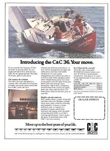 C&C 36 cruising yacht hull and deck with moulds for completion – No Reserve