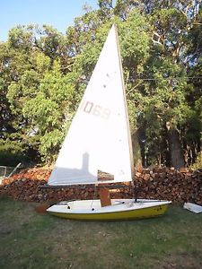 Micron 3 Sailing Dinghy Yacht Boat Mini-Laser