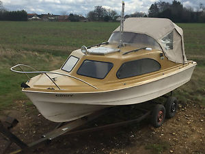 18FT SHETLAND 535 CUSTOM MODEL CABIN CRUISER DAY/WEEKENDER BOAT FISHING