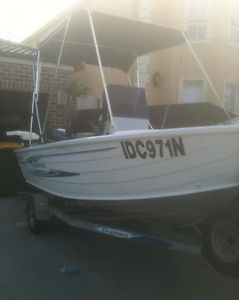 Quintrex Dory Wide Body custom boat