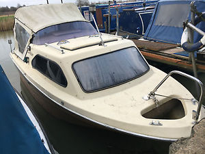 Shetland Family Four River & Canal Cruiser with mariner 9.9 4-Stroke