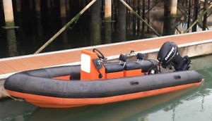 Humber 5m RIB with Evinrude 40hp ETEC