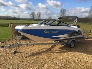 Scarab 195 HO 250HP "Sumanda" 27HRS, Just Serviced, Stored Inside, Safe Jet Boat