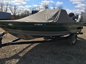 2014 Lund Impact sport 1775 , alumacraft crestliner tracker fishing boat