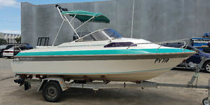 Haines Signature 550LE - Half Cab with 90HP Merc, Low Hours, always Garaged