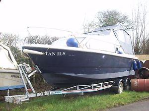 SHETLAND 4PLUS 2 INBOARD DIESEL ROLLACOASTER TRAILOR