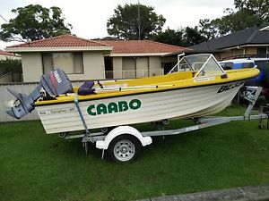 Nautiglass mk2 90hp Yamaha fibrglass boat