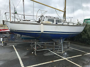 Trident 24 sailing boat, project boat