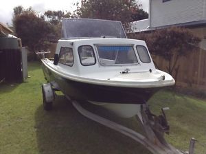 Savage Tasman Boat with trailer 70 hp Johnson seahorse motor