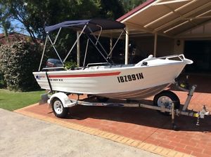 Quintrex 420 Wide Body, Stacer, Savage, Telwater Aluminium Boat.