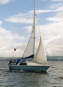Hunter Delta 25 ft sailing yatch