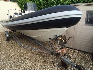 6.3m Rib boat Rigid Hull Inflatable 90Hp Four Stroke Honda