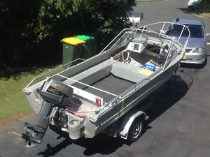 16ft aluminium runabout