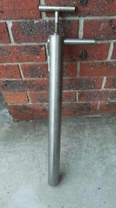 King Size Yabby/Live Bait Pump -750mm Stainless Steel Barrel No2