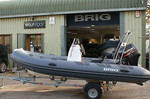 BRIG FALCON 450L RIB  Suzuki 40hp TRAILER - ex-display - PX Welcome