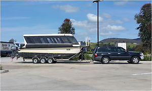 Landcruiser Kakadu 2004 V8+ AliKat Water Taxi 18 seats hull aluminum Sharkcat