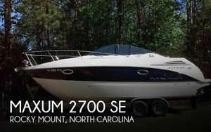 2009 Maxum 2700 SE Used