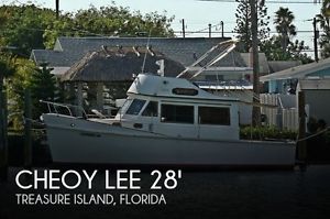 1977 Cheoy Lee 28 Sedan Trawler