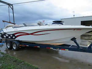 2000 Fountain Fever 29 Speed Boat Baha Formula Donzi Great Deal No Reserve ! NR