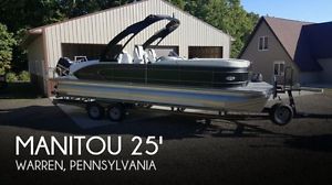 2016 Manitou 25 X-Plode SHP Tritoon