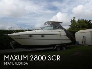 2000 Maxum 2800 SCR