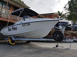 Mac 600sport Poly Boat tough NZ built not Polycraft .