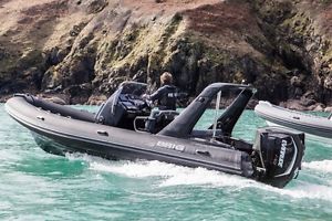 2017 BRIG Eagle 650 RIB, ETEC 225 G2, BLACK GEL