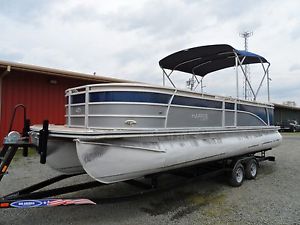 2013 HARRIS TRITOON 150HP