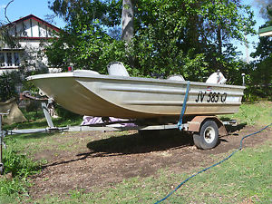 3.7M sea jay nomad gal trailer reg on both all accessories + spare outboard