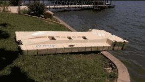 EZ port 3 PWC jet ski dock