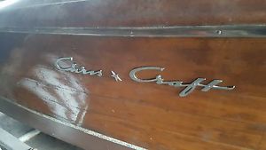 Chris Craft Barrel Stern Wooden Boat