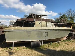 Replica US Navy 32ft PBR patrol boat project