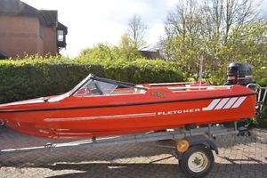 Speedboat Fletcher Arrowflyte 75HP 1985