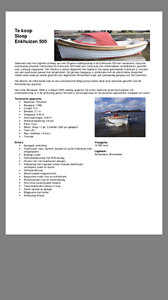 launch open day boat motor boat tender rib  1998 inc road trailer