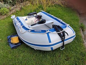 Loadstar 260 inflatable boat SIB dinghy with electric engine