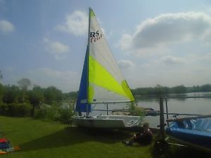 RS Feva sailing boat