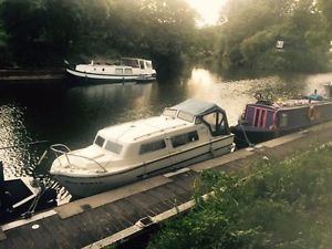 L@@K 23ft Norman cabin cruiser boat incl working oven +++