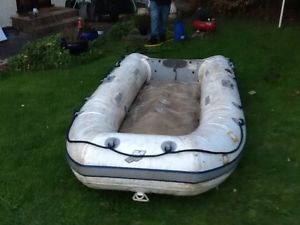 RIB rigid inflatable boat tender dingy rubber dingy fishing quicksilver honwave