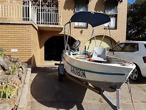 3.5mt Tinnie with Great 15HP mariner