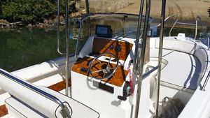 20.5ft Centre Console FIbreglass fishing boat Family 115hp Mercury Trailer