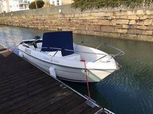 Cap - ferret 502 Open Fishing / Speed Boat with trailer