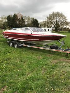 Fletcher GTS speedboat 21ft 4.3 L with trailer project
